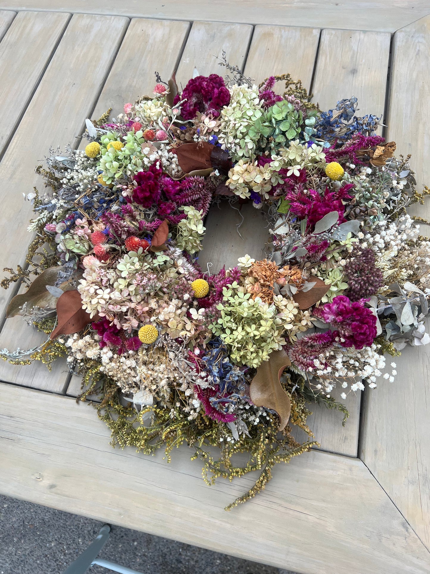 Dried Flower Wreath Workshop - Nov 6, 5:30-7:30pm